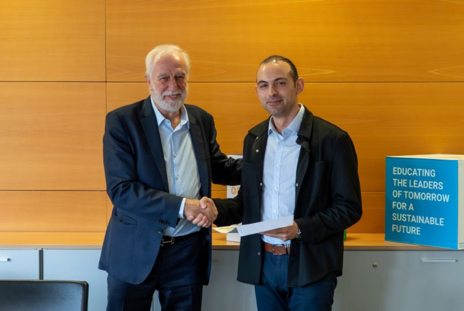 Η Πετρολίνα θεσμοθετεί την πρώτη της υποτροφία στο Πανεπιστήμιο Κύπρου και στηρίζει φοιτητή του Προγράμματος ΜΒΑ