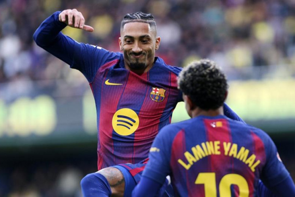 Ραφίνια και Λαμίν Γιαμάλ έκαναν τα... δικά τους και η Μπαρτσελόνα προελαύνει στην κορυφή!