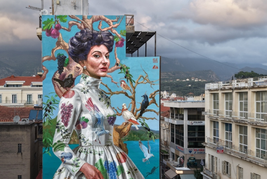 Η τοιχογραφία της Μαρίας Κάλλας στην Καλαμάτα αναδείχθηκε η καλύτερη στον κόσμο για τον Νοέμβριο