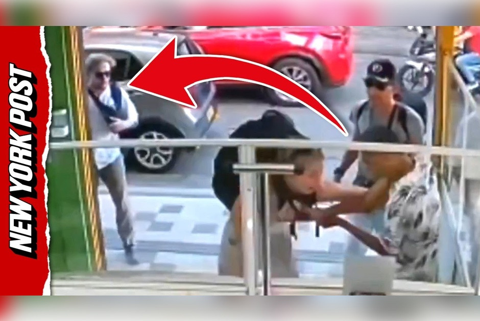 Viral η αντίδραση τουρίστα όταν πήγαν να ληστέψουν την κοπέλα του στις διακοπές τους