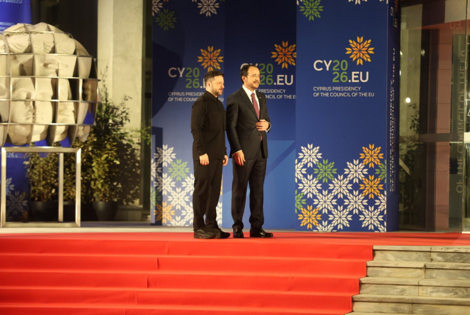 Ζελένσκι: Σεβόμαστε την εδαφική ακεραιότητα και ανεξαρτησία της Κυπριακής Δημοκρατίας