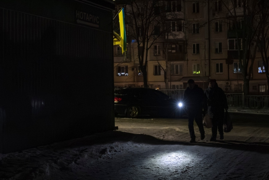 Ουκρανία: Πάνω από 700.000 νοικοκυριά χωρίς ηλεκτρικό ρεύμα