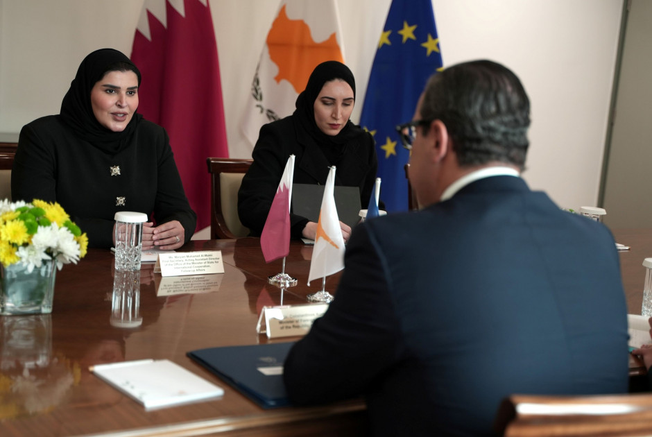 Κόμπος - Υπ. Κατάρ: Συζήτησαν περιφερειακές εξελίξεις και διμερή συνεργασία