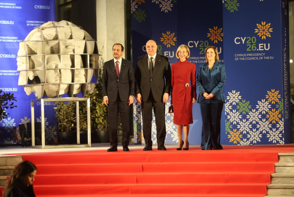 LIVE: Αρχίζει η Τελετή Έναρξης της Κυπριακής Προεδρίας του Συμβουλίου της ΕΕ