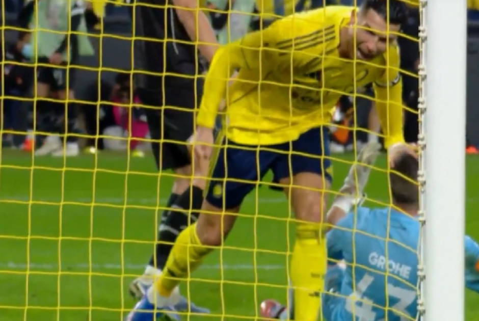 Ρονάλντο: Πανηγύρισε αυτογκόλ πιάνοντας αντίπαλο από το κεφάλι