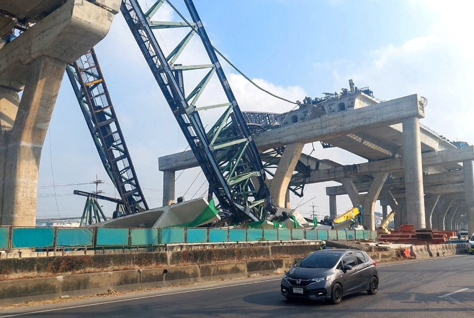 Τραγωδία στην Ταϊλάνδη: Δύο νεκροί από κατάρρευση γερανού σε εργοτάξιο