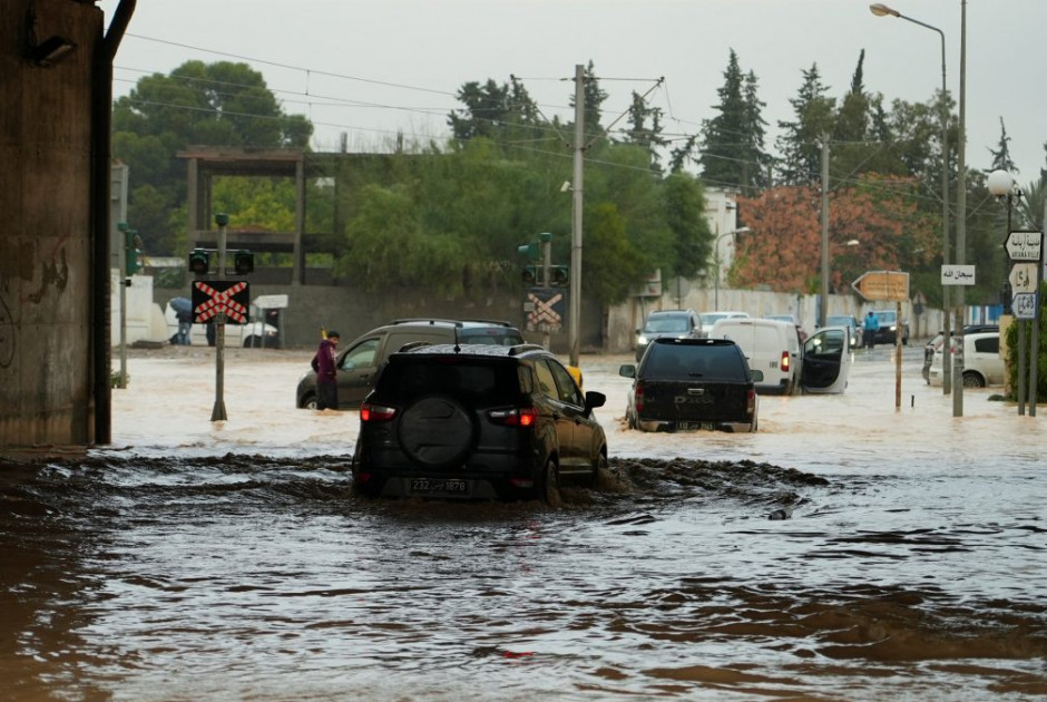 Τυνησία: Τουλάχιστον 4 νεκροί από σφοδρές βροχοπτώσεις