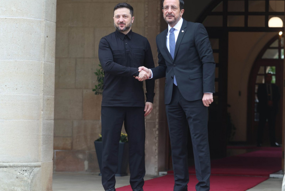 Ζελένσκι στον ΠτΔ: Προσβλέπει σε «βήματα μπροστά» κατά την Κυπριακή Προεδρία ΕΕ