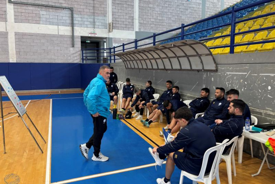 Εθνική Futsal: Προετοιμάζεται για τους αγώνες με το Μαυροβούνιο