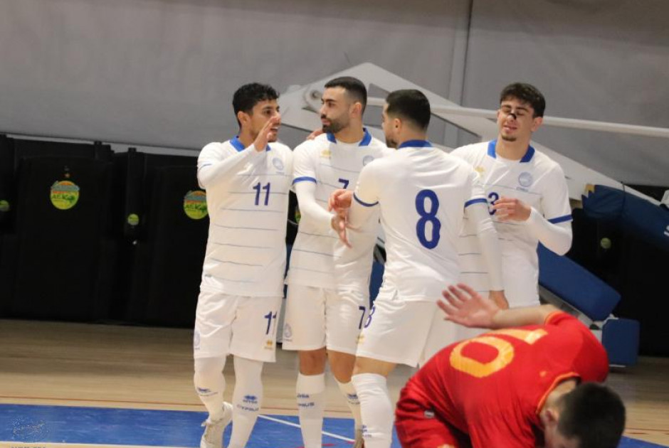 Εθνική Futsal: Φιλική ισοπαλία με το Μαυροβούνιο