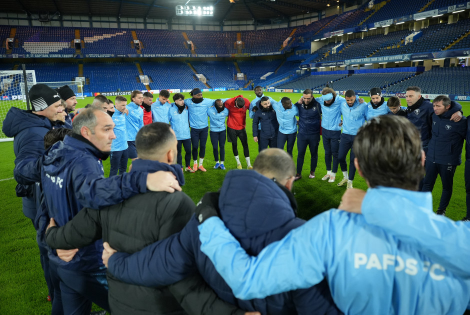 Η προπόνηση της Πάφου στο Stamford Bridge (ΦΩΤΟΣ)