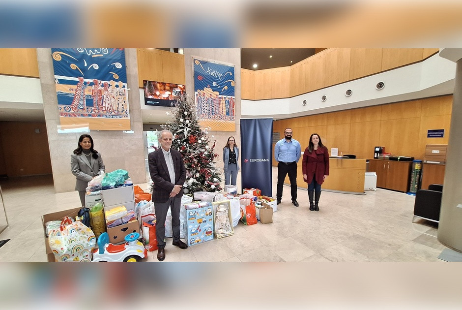 Ο Όμιλος Eurobank στην Κύπρο στηρίζει την εκστρατεία «Υιοθετήστε» μια Οικογένεια τα Χριστούγεννα