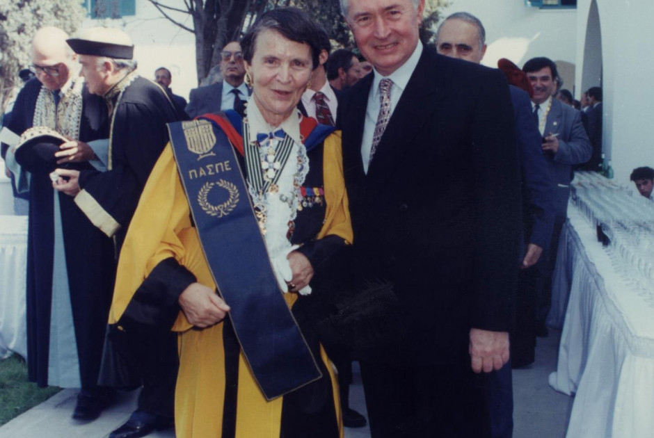 Το Πανεπιστήμιο Κύπρου αποχαιρετά την κορυφαία βυζαντινολόγο Ελένη Γλύκατζη Αρβελέρ