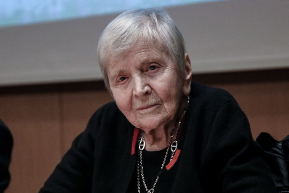 &Pi;έ&theta;&alpha;&nu;&epsilon; &eta; &sigma;&pi;&omicron;&upsilon;&delta;&alpha;ί&alpha; &beta;&upsilon;&zeta;&alpha;&nu;&tau;&iota;&nu;&omicron;&lambda;ό&gamma;&omicron;&sigmaf; &Epsilon;&lambda;έ&nu;&eta; &Gamma;&lambda;ύ&kappa;&alpha;&tau;&zeta;&eta;-&Alpha;&rho;&beta;&epsilon;&lambda;έ&rho; &sigma;&epsilon; &eta;&lambda;&iota;&kappa;ί&alpha; 99 &epsilon;&tau;ώ&nu;