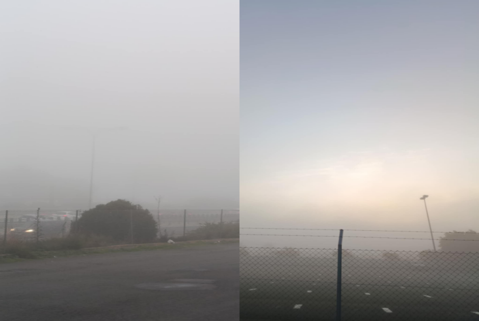 Απόκοσμο σκηνικό στη Λευκωσία - Πυκνή ομίχλη έχει σκεπάσει την πρωτεύουσα