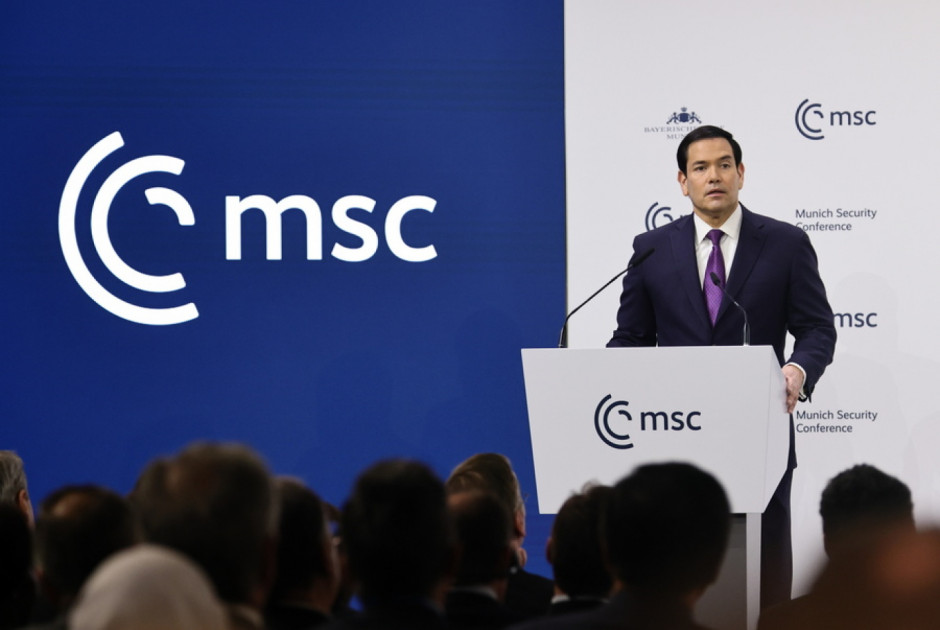 Ρούμπιο στη Διάσκεψη του Μονάχου: Αβέβαιο αν η Ρωσία θέλει να τερματίσει τον πόλεμο στην Ουκρανία