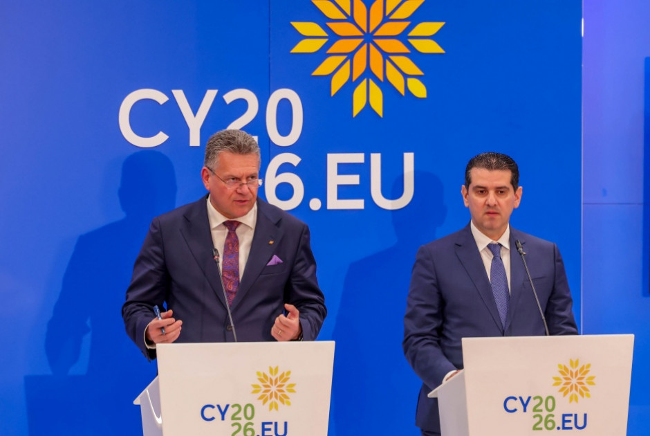 Σέφτσοβιτς προειδοποιεί από Λευκωσία: Επιτάχυνση Mercosur για να μην χάσουμε εκατομμύρια