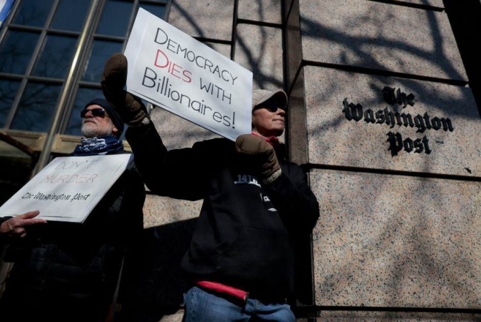 Washington Post: Αντικαταστάθηκε ο επικεφαλής εν μέσω θύελλας απολύσεων