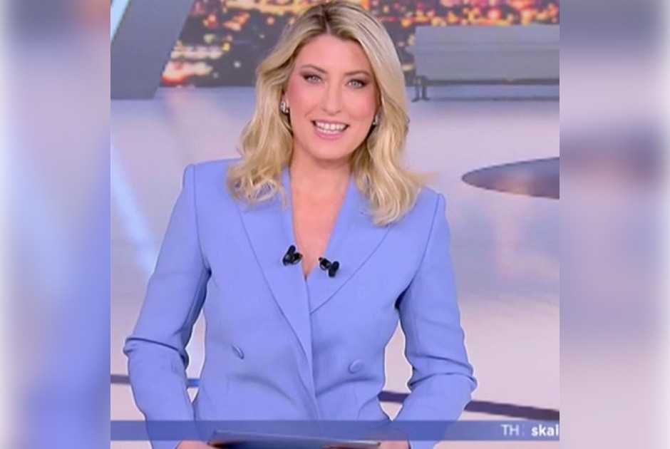 Σία Κοσιώνη: Επέστρεψε στο δελτίο ειδήσεων του ΣΚΑΪ