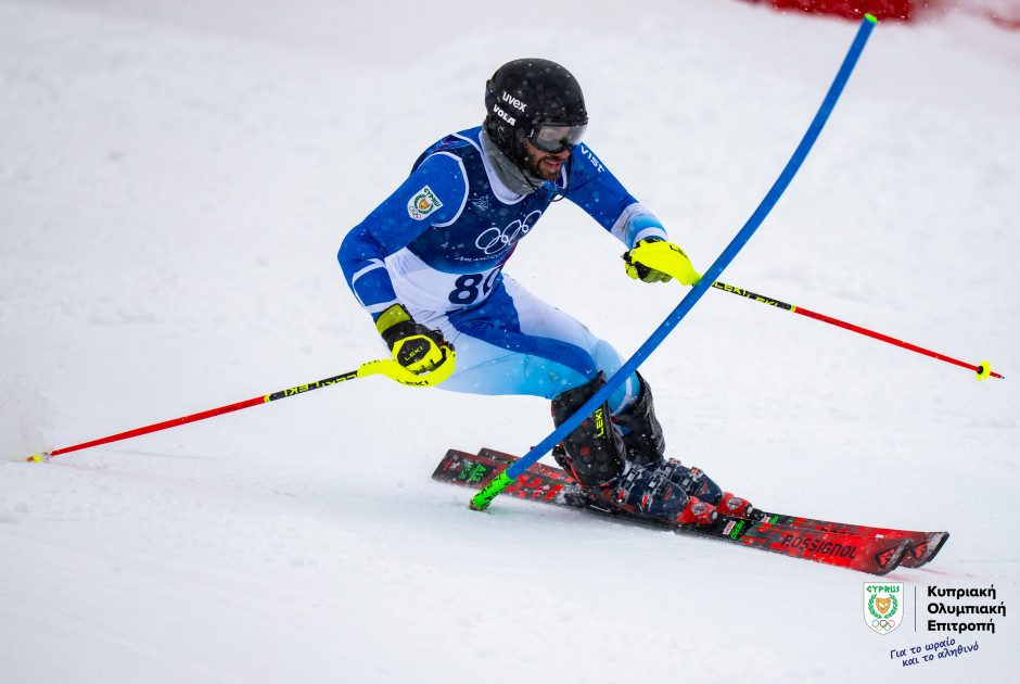 Δυναμικό φινάλε στο Σλάλομ για τον Κουγιουμτζιάν – 34η θέση στους Ολυμπιακούς Αγώνες