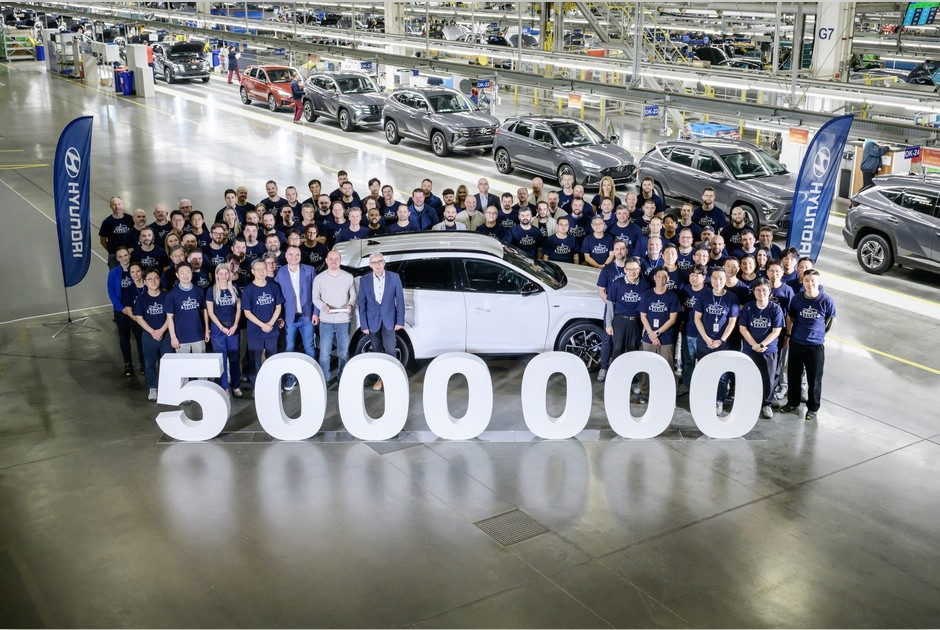 5.000.000 Hyundai από τη γραμμή παραγωγής των εγκαταστάσεων της Τσεχία