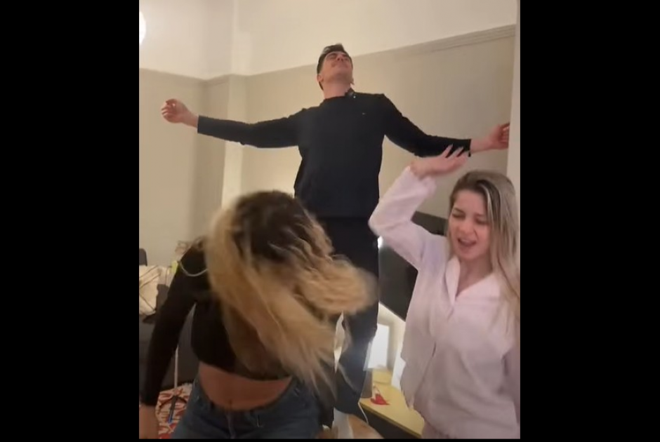 Σε ρυθμούς «Jalla» η Antigoni με Φειδία Παναγιώτου και Στυλιάνα - Δείτε το βίντεο