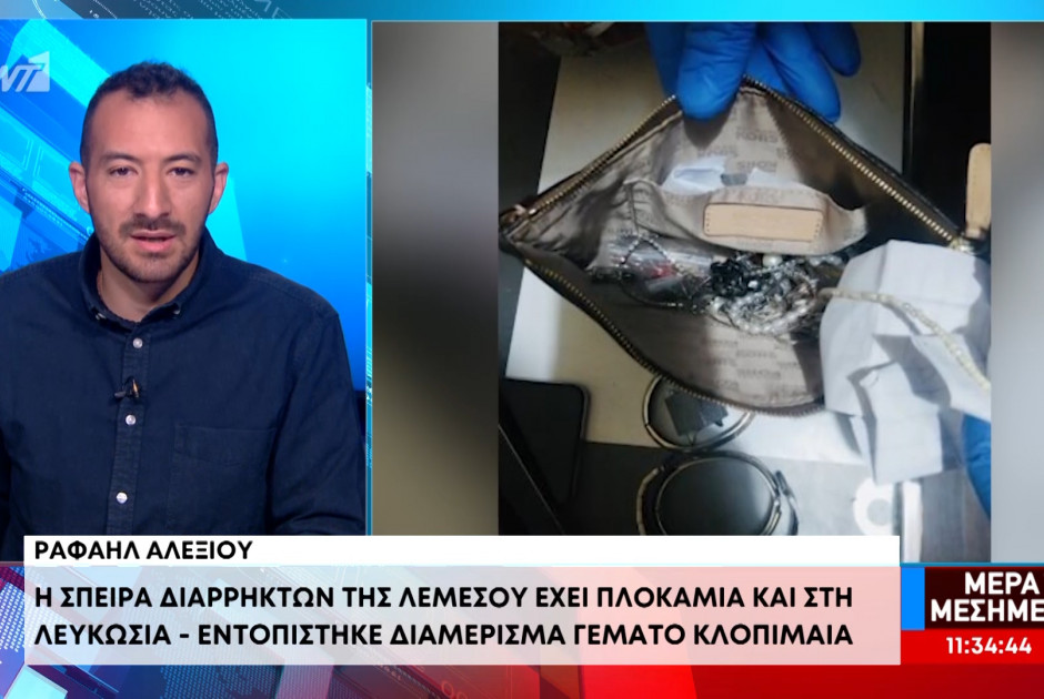 Η σπείρα διαρρηκτών της Λεμεσού έχει πλοκάμια και στη Λευκωσία - Εντοπίστηκε διαμέρισμα γεμάτο κλοπιμαία