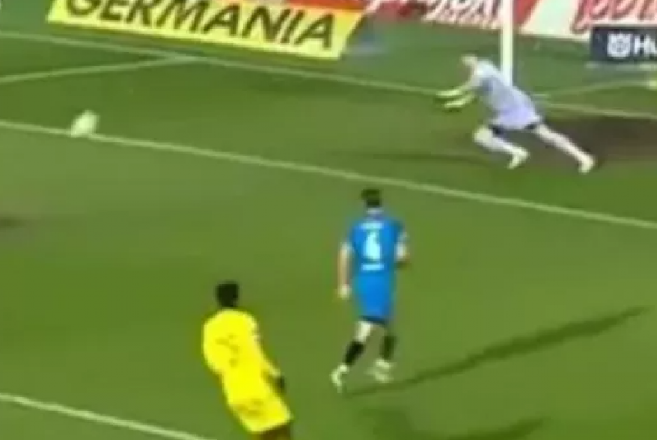 Απίθανο γκολ στην Κροατία: Το έβαλε ο... αγωνιστικός χώρος (Βίντεο)