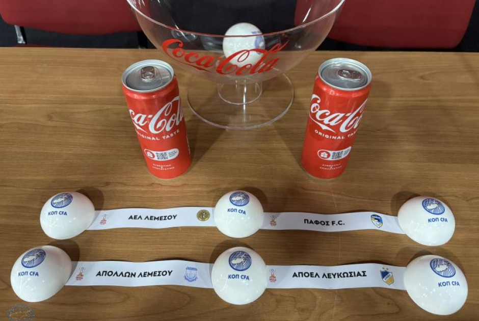 &Pi;&rho;ό&gamma;&rho;&alpha;&mu;&mu;&alpha; &alpha;&gamma;ώ&nu;&omega;&nu; &tau;&eta;&sigmaf; Cyprus League by Stoiximan &kappa;&alpha;&iota; &eta;&mu;&iota;&tau;&epsilon;&lambda;&iota;&kappa;ή&sigmaf; &phi;ά&sigma;&eta;&sigmaf; &Kappa;&upsilon;&pi;έ&lambda;&lambda;&omicron;&upsilon; Coca