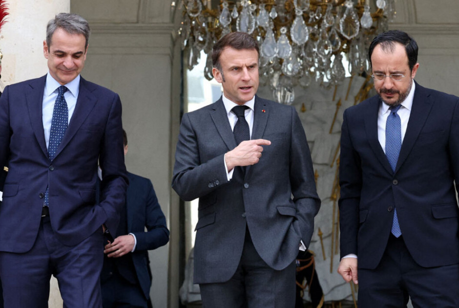 Στην Κύπρο τη Δευτέρα Μητσοτάκης και Μακρόν - Θα έχουν συνάντηση με ΠτΔ