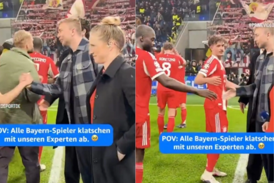 Μπάγερν: Οι παίκτες αγνόησαν χρυσή Ολυμπιονίκη και χαιρέτησαν μόνο τους άνδρες συναδέλφους της (βίντεο)