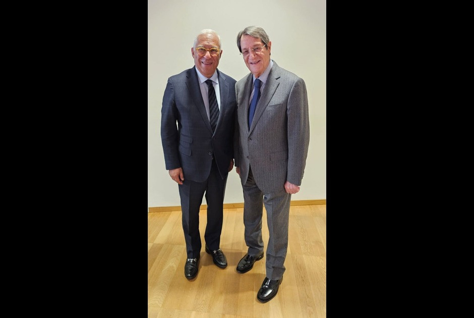 Αναστασιάδης και Costa σε τετ α τετ: Συζητήσεις για Μέση Ανατολή, Κυπριακό και ρόλο της ΕΕ