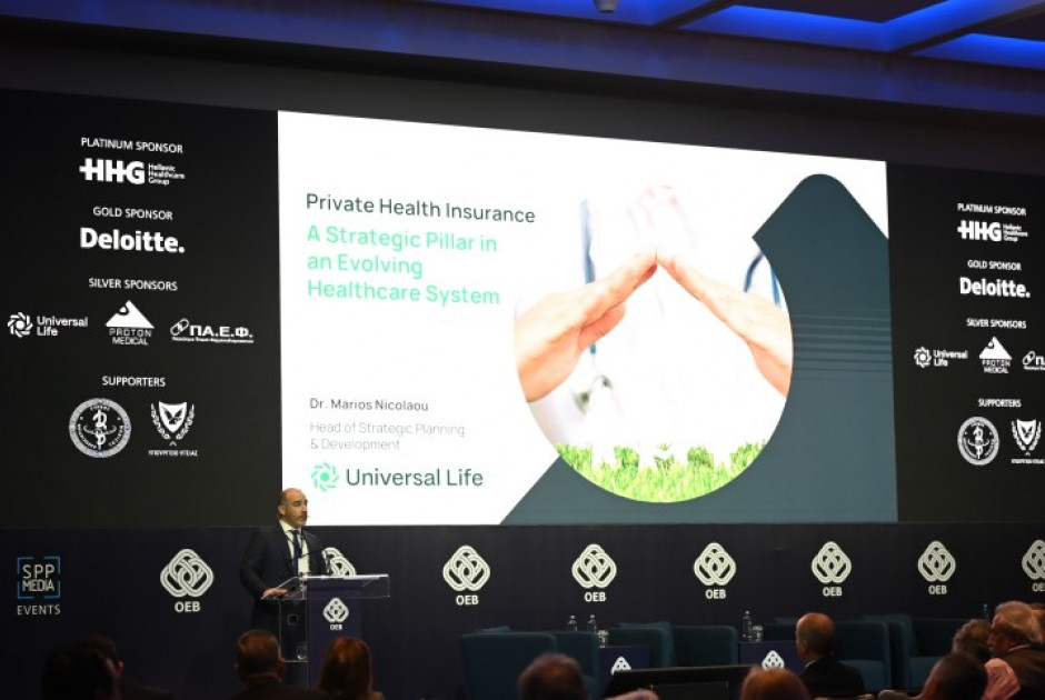 Universal Life &sigma;&tau;&omicron; &Sigma;&upsilon;&nu;έ&delta;&rho;&iota;&omicron; &Upsilon;&gamma;&epsilon;ί&alpha;&sigmaf; &tau;&eta;&sigmaf; &Omicron;&Epsilon;&Beta;: &Omicron; &rho;ό&lambda;&omicron;&sigmaf; &tau;&eta;&sigmaf; &iota;&delta;&iota;&omega;&tau;&iota;&kappa;ή&sigmaf; &alpha;&sigma;&phi;ά&lambda;&iota;&sigma;&eta;&sigmaf; &sigma;&epsilon; έ&nu;&alpha; &epsilon;&xi;&epsilon;&lambda;&iota;&sigma;&sigma;ό&mu;&epsilon;&nu;&omicron; &sigma;ύ&sigma;&tau;