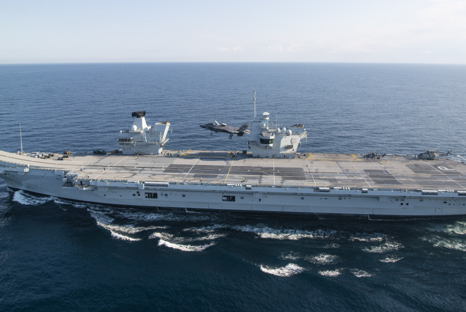 Βρετανία: Σε ετοιμότητα το αεροπλανοφόρο HMS Prince of Wales