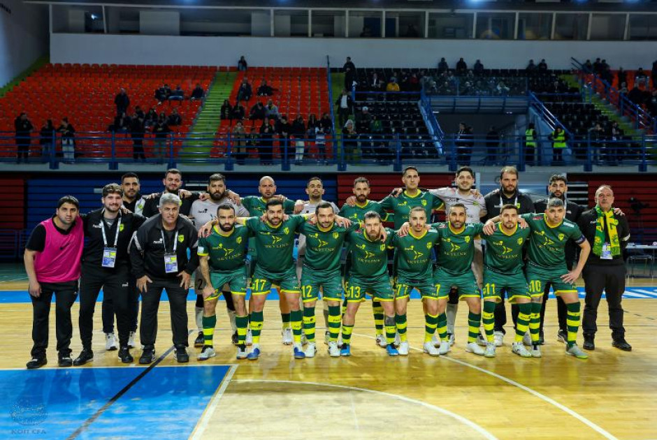 &Eta; &Alpha;&Epsilon;&Kappa; &Lambda;ά&rho;&nu;&alpha;&kappa;&alpha;&sigmaf; &kappa;&alpha;&tau;έ&kappa;&tau;&eta;&sigma;&epsilon; &tau;&omicron; &Kappa;ύ&pi;&epsilon;&lambda;&lambda;&omicron; Futsal