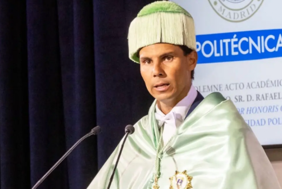 Επίτιμος Διδάκτωρ του Πολυτεχνείου της Μαδρίτης ο Ραφαέλ Ναδάλ