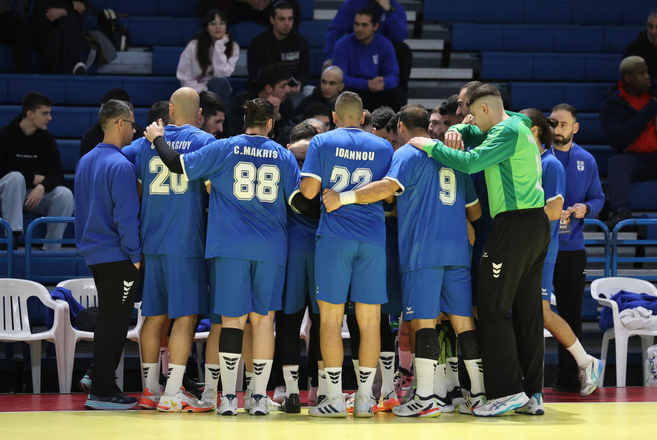 Αρχίζει ξανά προετοιμασία για τη ρεβάνς με την Εσθονία η Εθνική Ανδρών Χάντμπολ