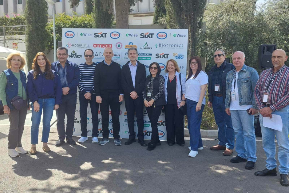 Στήριξη ΚΟΕ στον Αντικαρκινικό Σύνδεσμο Κύπρου (ΦΩΤΟΣ)