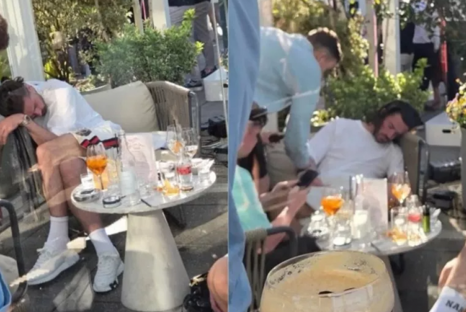 Λιώμα ο Τζακ Γκρίλις σε μαγαζί: Ήπιε κι αποκοιμήθηκε σε καρέκλα!