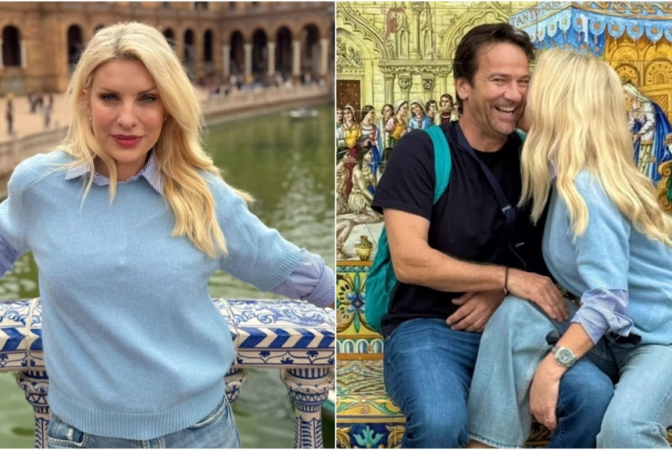 Ελένη Μενεγάκη: Ανέμελες στιγμές στην Ισπανία –Φωτογραφίες από το ταξίδι της