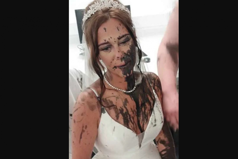 Απίστευτες εικόνες σε γάμο -Εκδικητική κουνιάδα έριξε μαύρη μπογιά στη νύφη πριν την τελετή