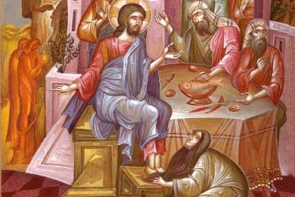 &Mu;&epsilon;&gamma;ά&lambda;&eta; &Tau;&epsilon;&tau;ά&rho;&tau;&eta;: &Gamma;&iota;&alpha;&tau;ί &omicron; &iota;&epsilon;&rho;έ&alpha;&sigmaf; &mu;&alpha;&sigmaf; &sigma;&tau;&alpha;&upsilon;&rho;ώ&nu;&epsilon;&iota; &mu;&epsilon; &tau;&omicron; &alpha;&gamma;&iota;&alpha;&sigma;&mu;έ&nu;&omicron; &lambda;ά&delta;&iota; &kappa;&alpha;&iota; &tau;&omicron; &kappa;&rho;&alpha;&sigma;ί;