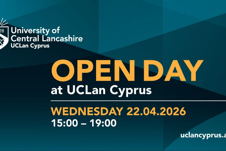 Ανακάλυψε έναν κόσμο γεμάτο ευκαιρίες στην Ημέρα Γνωριμίας (Open Day) του Πανεπιστημίου UCLan Cyprus