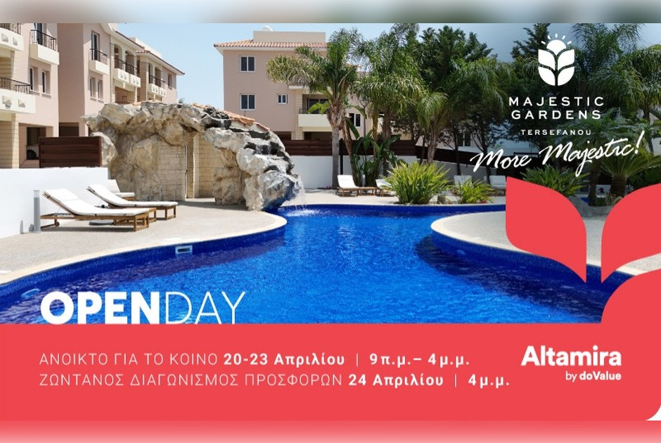 Open Day & Live Bidding από την Altamira στο Majestic Gardens