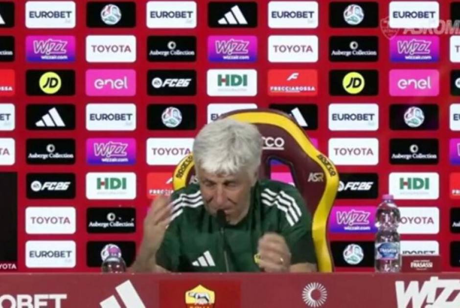 Συγκινητική στιγμή: Ο Γκασπερίνι βούρκωσε ενώ μιλούσε για την Αταλάντα και έφυγε από τη συνέντευξη Τύπου!