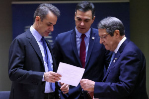 Νίκος Αναστασιάδης Κυριάκος Μητσοτάκης