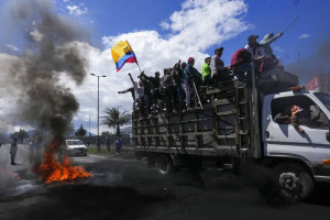 ισημερινος διαδηλωσεις