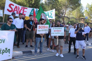 ακαμας διαμαρτυρια προεδρικο