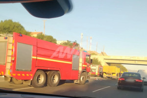 ακινητοποιημένο φορτηγό Λύμπια