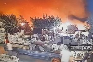 πυρκαγιά Βραχάσι Ηρακλείου